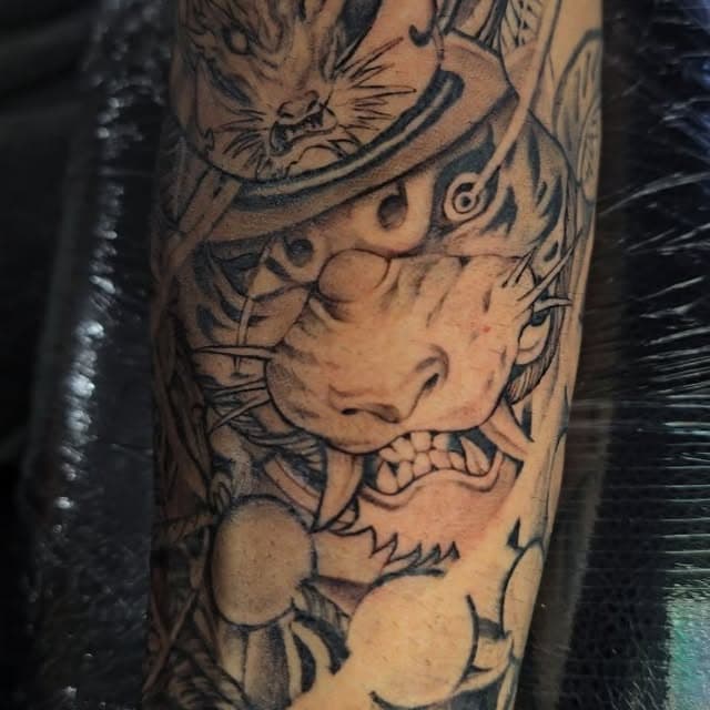 Detalle de manga en proceso